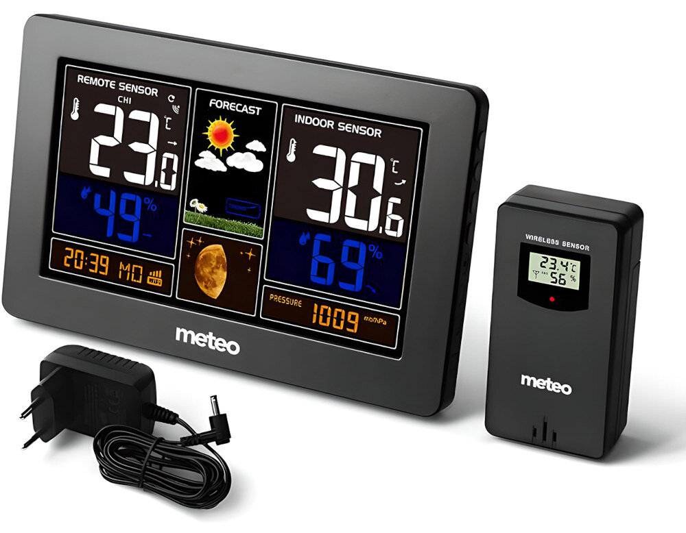 Stacja pogody METEO SP95 05SP95 zestaw akcesoria komplet wyposazenie