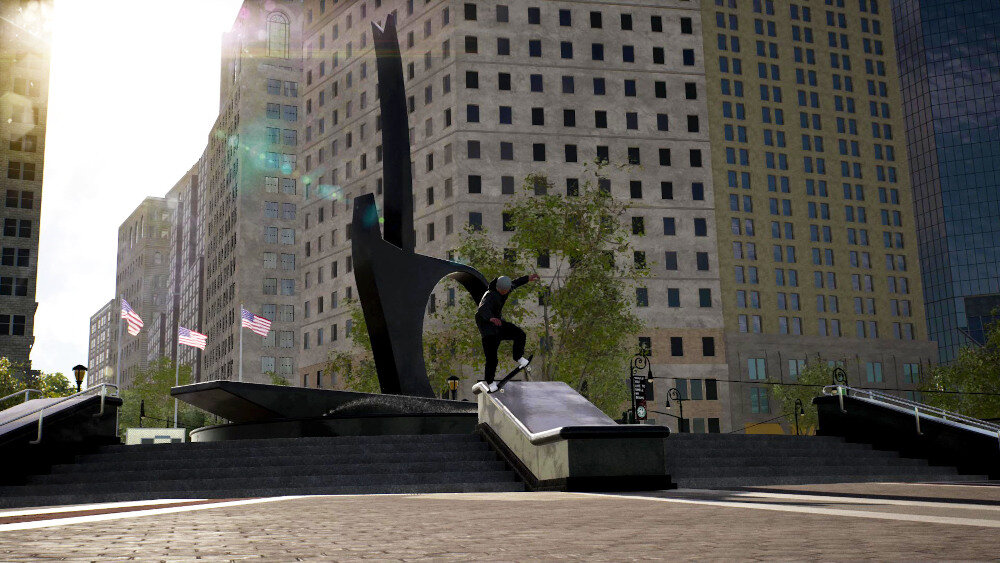 Session: Skate Sim Gra filmowanie inspirowanie kamera filtry pole widzenia pory dnia filtry