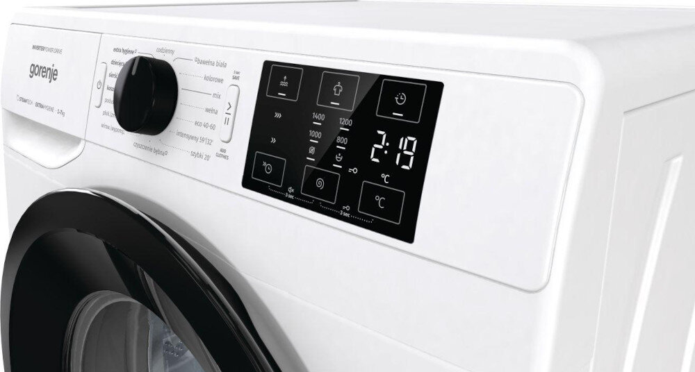 Pralka GORENJE WHP72ES PL zatrzymaj dodaj pranie