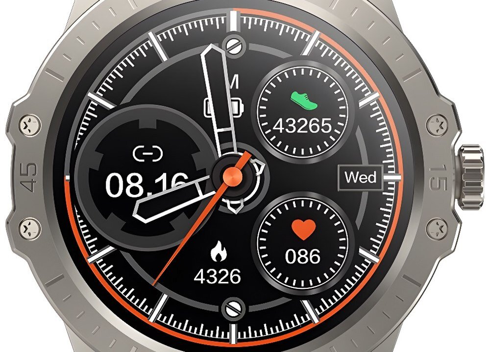 Smartwatch KUMI GW2 aplikacje