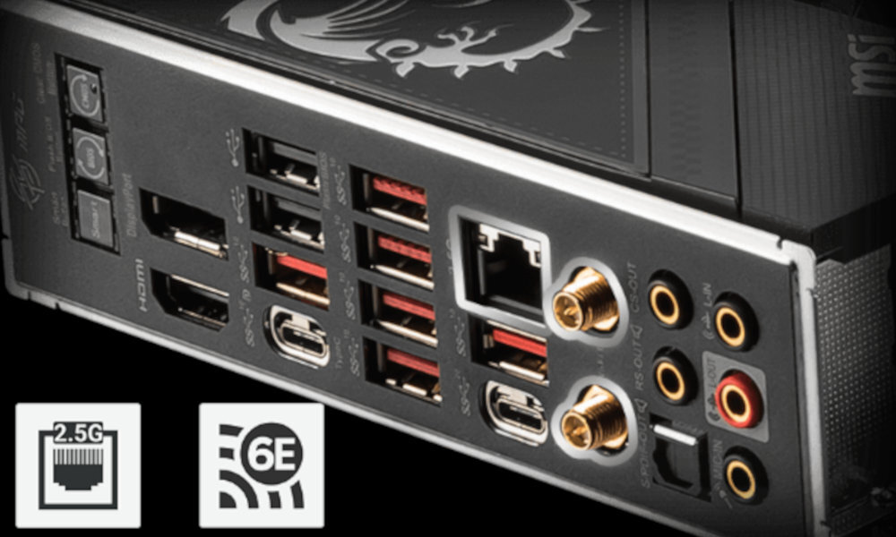 Płyta główna MSI MPG X670E Carbon WiFi - ultraszybki internet 