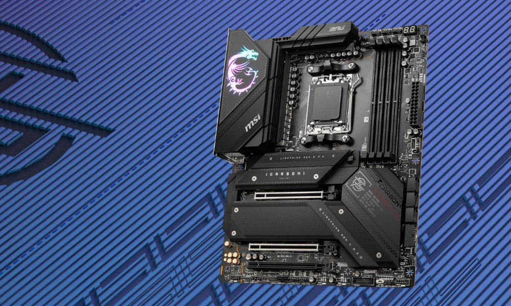 Płyta główna MSI MPG X670E Carbon WiFi - chlodzenie 