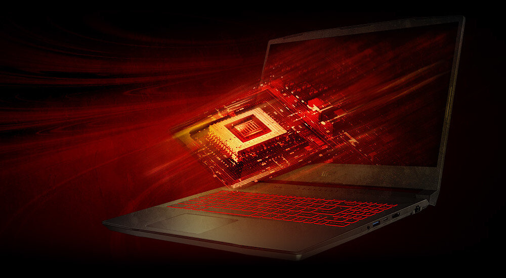 Laptop MSI Katana GF66 wydajne podzespoly