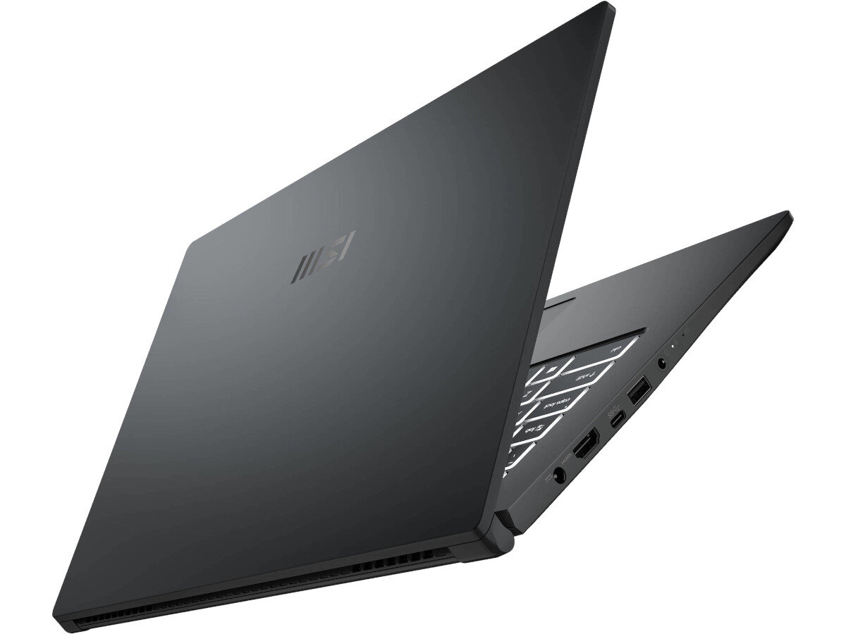 Laptop MSI Modern A11MU-1041PL stylowy wyglad