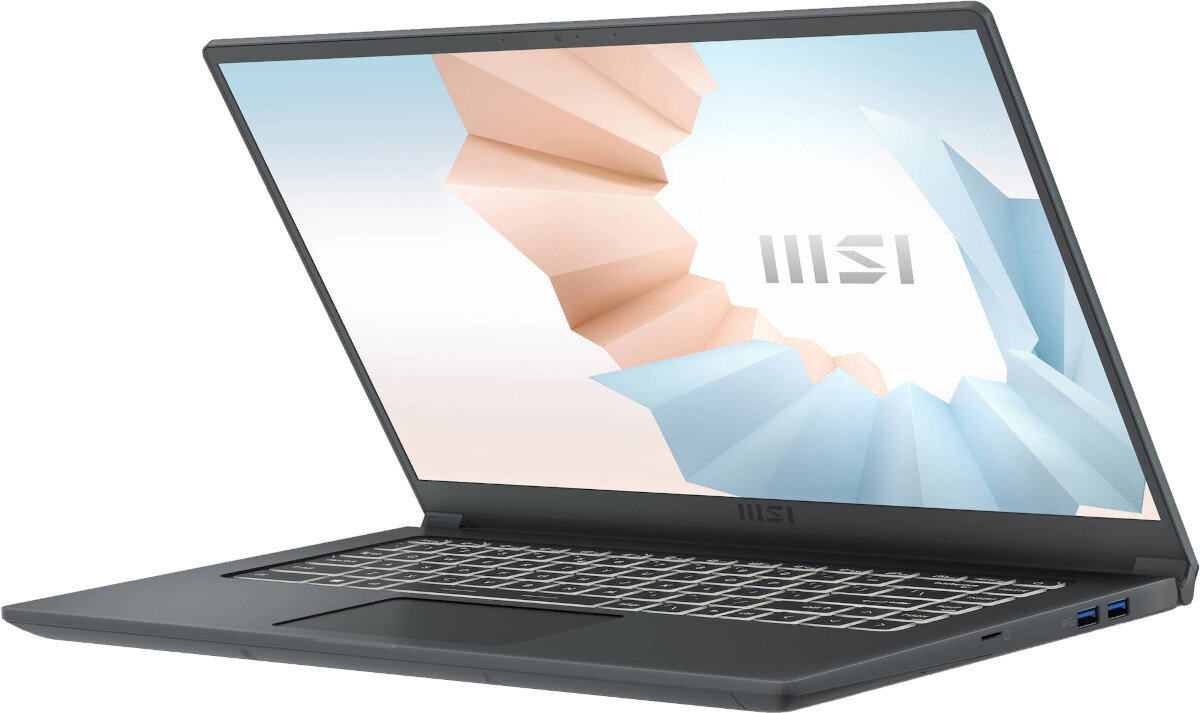 Laptop MSI Modern A11MU-1041PL wydajny procesor
