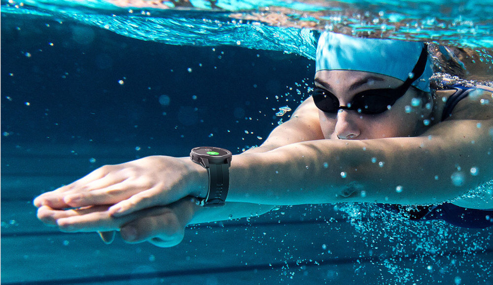 Smartwatch MIBRO X1 Czarny ekran bateria czujniki zdrowie sport pasek ładowanie pojemność rozdzielczość łączność sterowanie krew puls rozmowy smartfon aplikacja