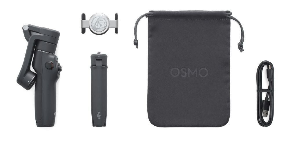 Gimbal DJI Osmo Mobile 6 fotografia stabilizacja nagrywanie żyroskop uchwyt zasilanie ładowanie bateria tryby przyciski złącza porty kompatybilność udźwig wykonanie pojemność