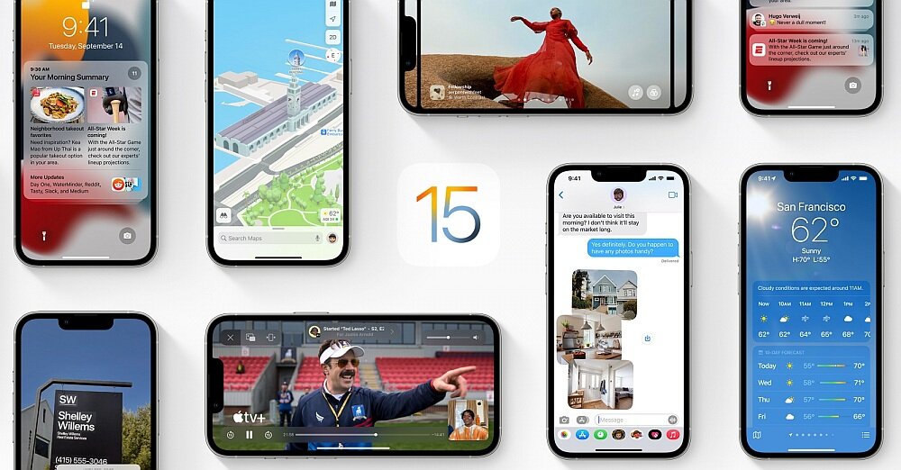 Apple iPhone 13 pro ekran procesor bateria wydajność pamięć ram pojemność rozdzielczość aparat obiektyw funkcje cechy muzyka ochrona obudowa odporny 
