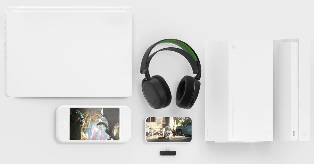 Słuchawki STEELSERIES Arctis 7P+ zasięg łączność radiowe