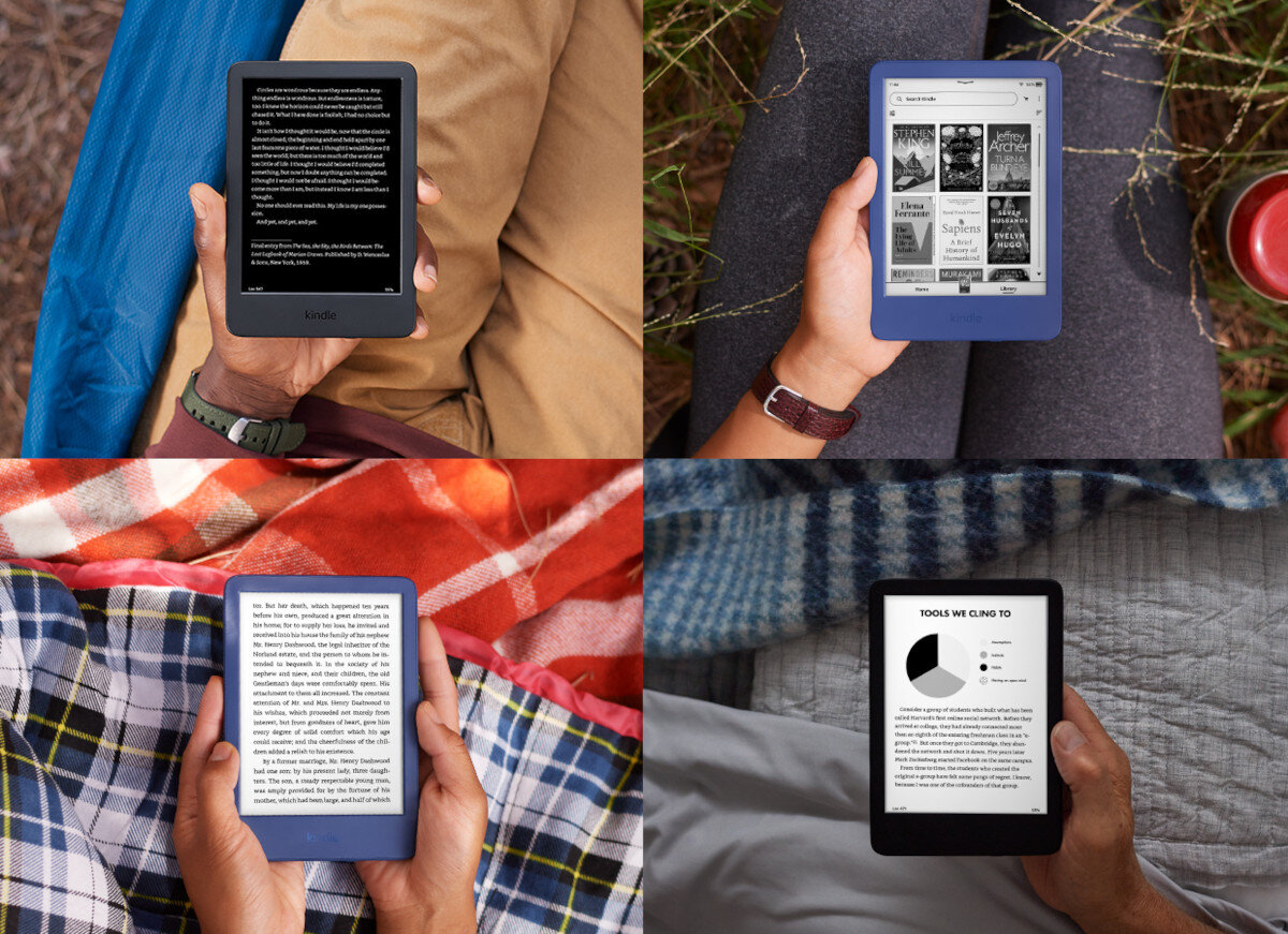 Czytnik E-Bookow AMAZON Kindle 11 Czarny wytrzymala bateria