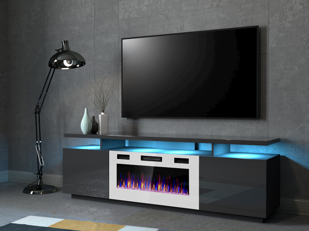 Szafka RTV CAMA MEBLE Eva - Oświetlenie LED