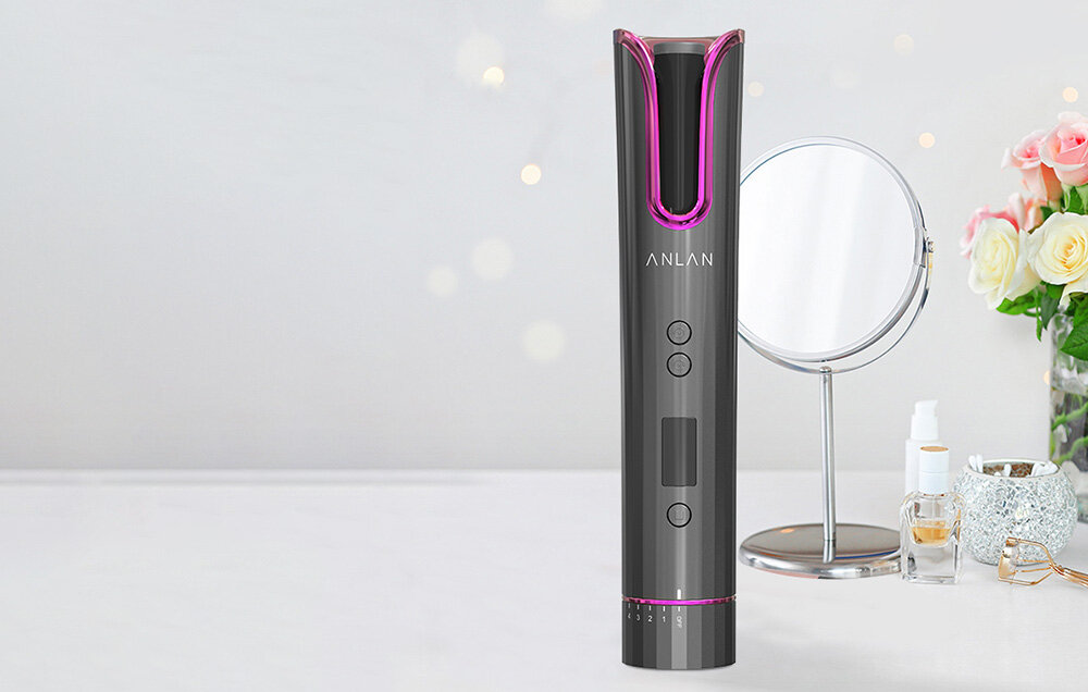 Lokówka automatyczna ANLAN ALJFQ01-OG czas pracy temperatura