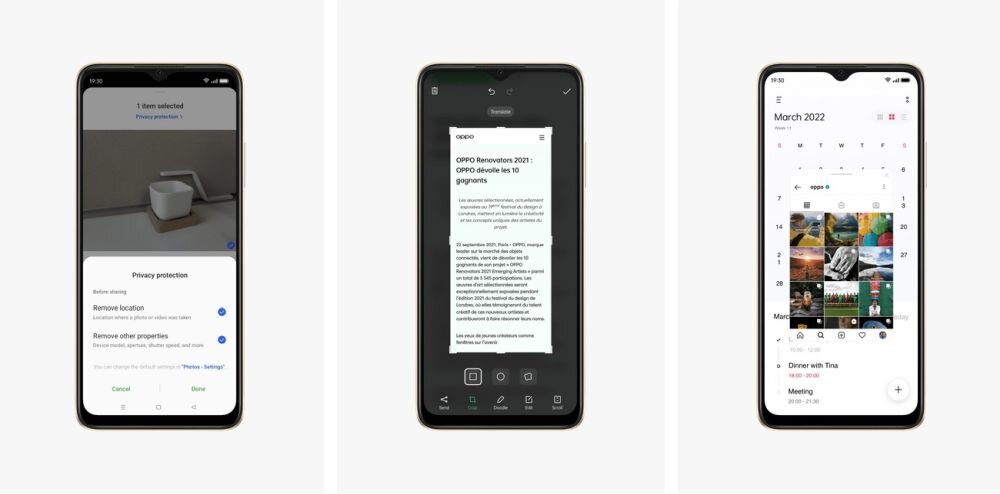 Smartfon OPPO A17 ekran bateria aparat procesor ram pamięć pojemność rozdzielczość zdjęcia filmy opis dane cechy blokady system łączność wifi bluetooth obudowa szkło odporność porty muzyka transfer sieć przekątna matryca waga czujniki