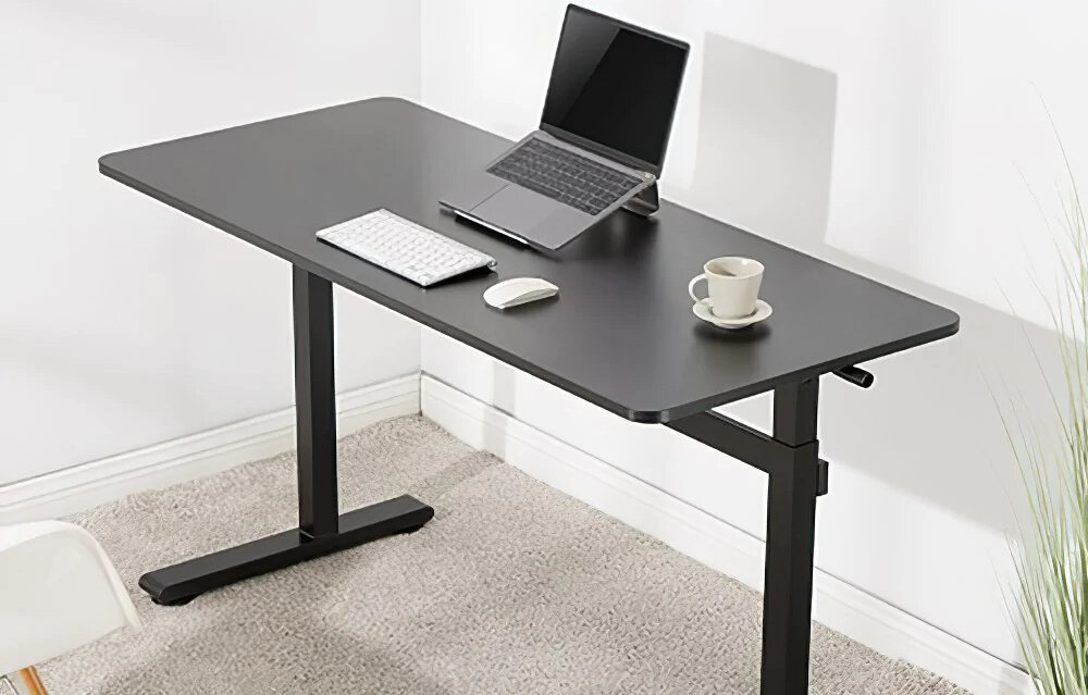 Biurko UP UP Loki regulacja wysokość blatu pozycja stojąca siedząca