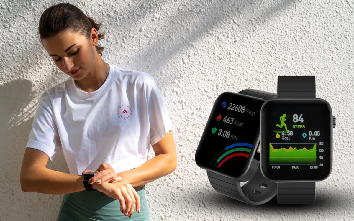 smartwatch BEMI CID2 Czarny rozdzielczosc wyswietlacz tft