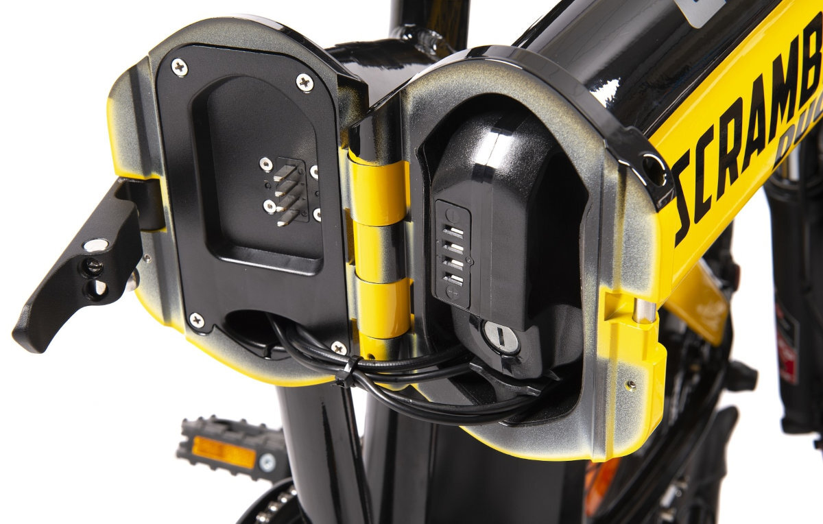 SCRAMBLER DUCATI SCR-E, składany e-fat 20 bateria