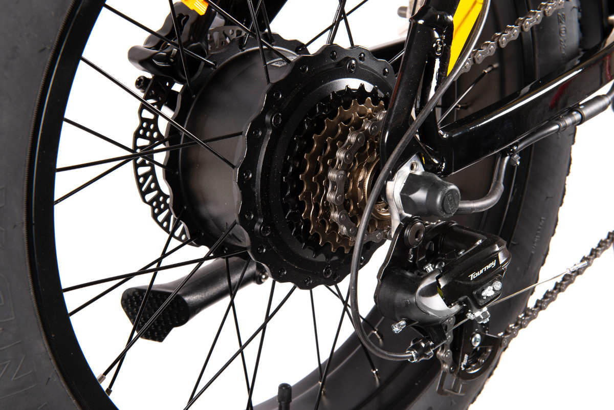 SCRAMBLER DUCATI SCR-E, składany e-fat 20 silnik