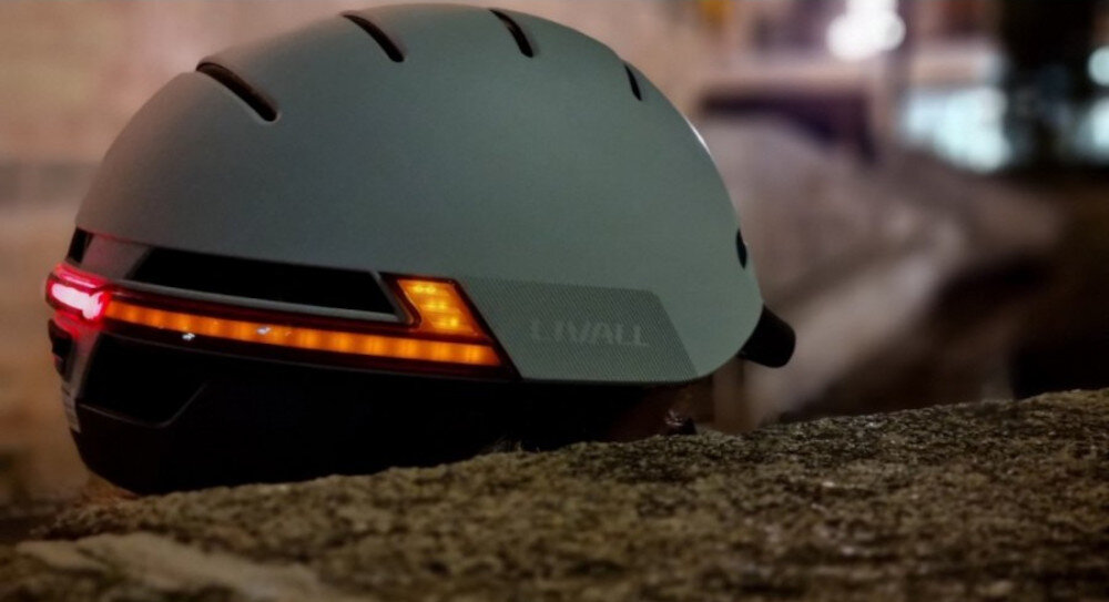 Kask LIVALL BH51M Neo Szary z lampką (rozmiar M) wygląd prezentacja wizualizacja design Bezpieczeństwo i komfort jazdy