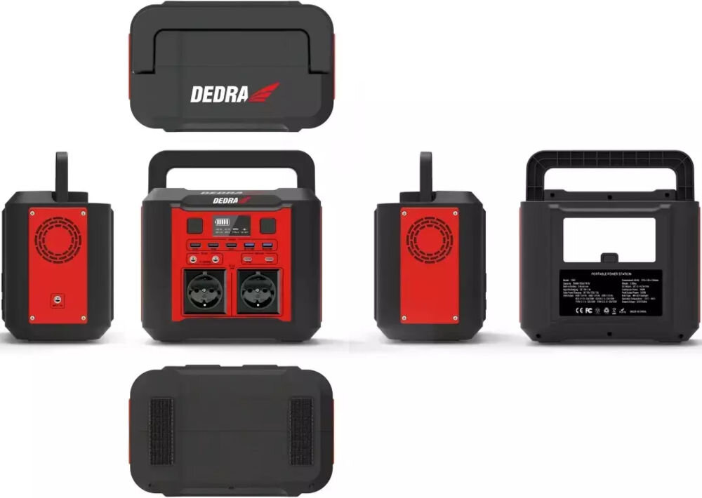 Stacja zasilania DEDRA DEZS0300 296Wh Bank energii moc 300w akumulator czas ładowania
