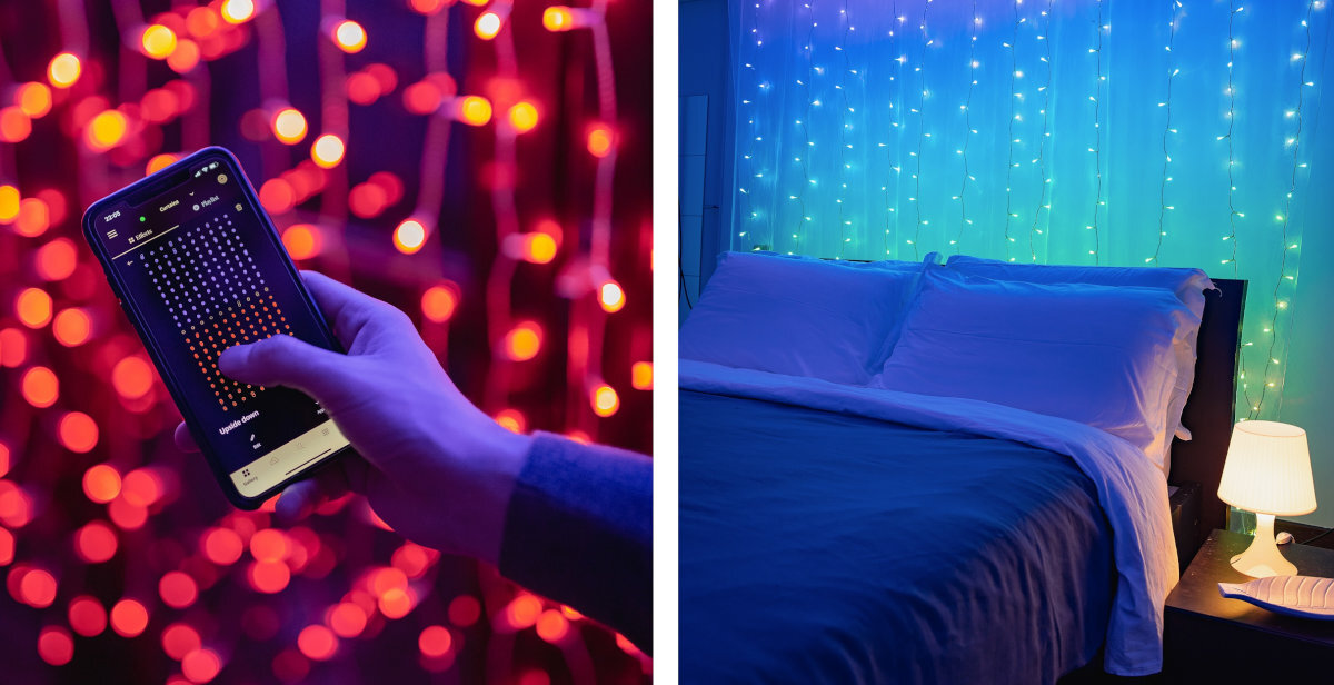 Kurtyna LED TWINKLY TWW210SPP-TEU Wi-Fi/Bluetooth PEŁNA KONTOLA