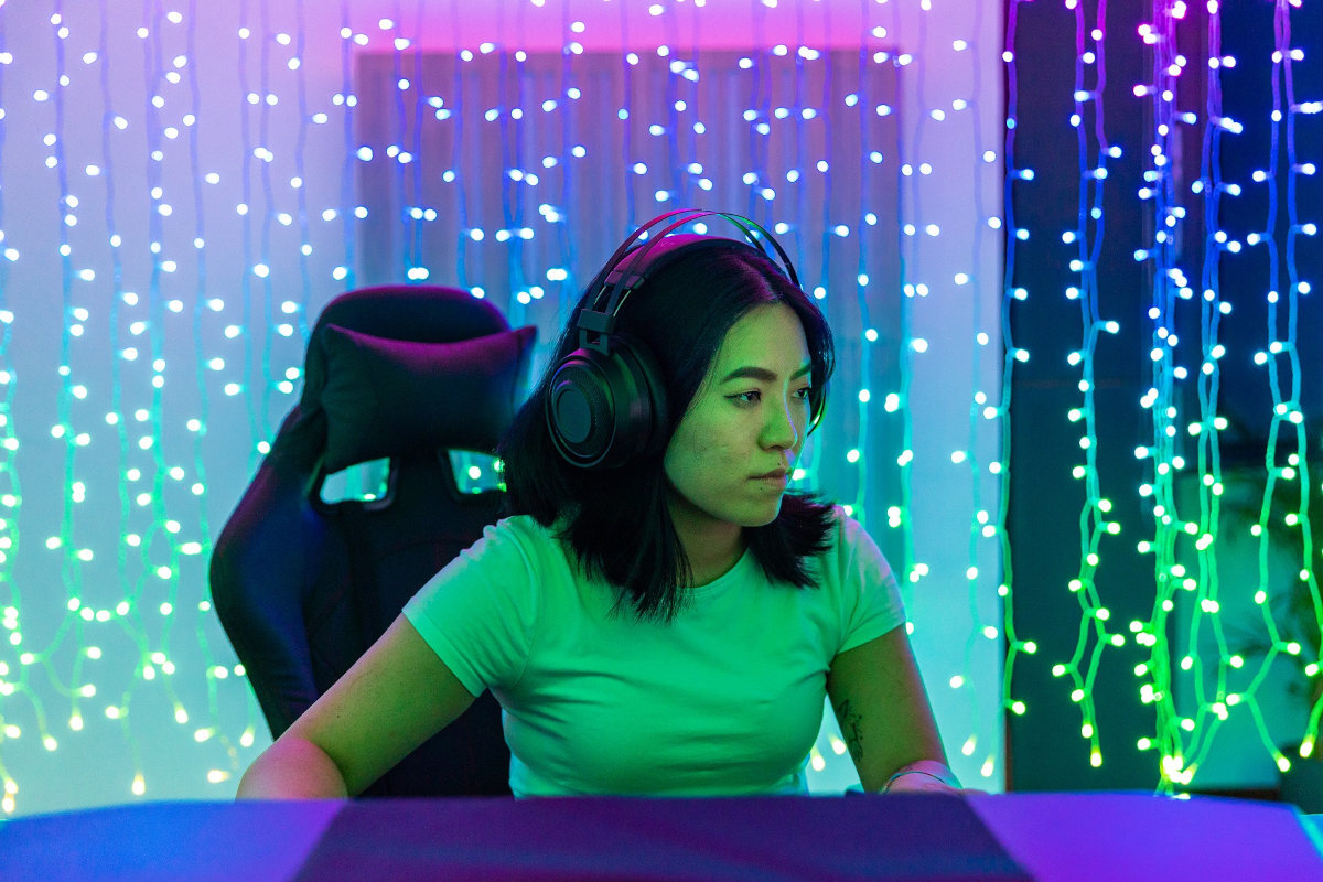Kurtyna LED TWINKLY TWW210SPP-TEU Wi-Fi/Bluetooth synchronizacja APPLE HOMEKIT KOMEY RAZER CHROMA RGB OMEN GAMING HUB