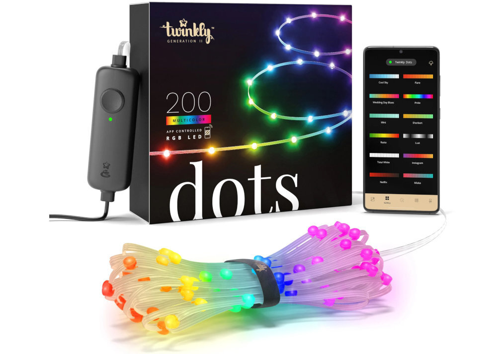 Taśma LED TWINKLY Dots wyposazenie