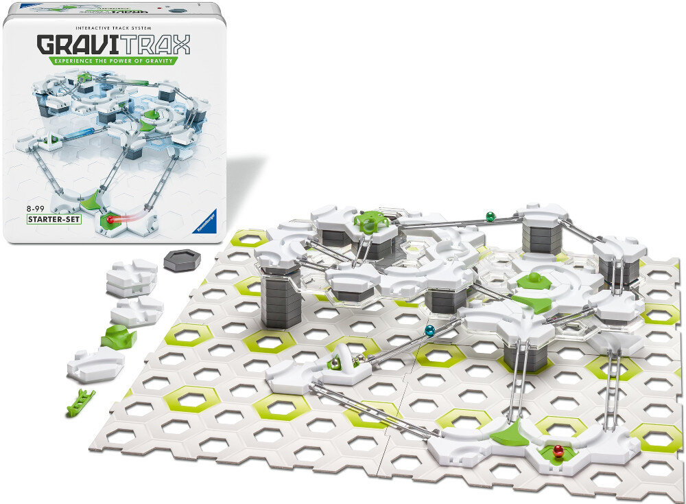 Gra logiczna RAVENSBURGER GraviTrax Zestaw startowy Metalbox 27276 elementy zestaw
