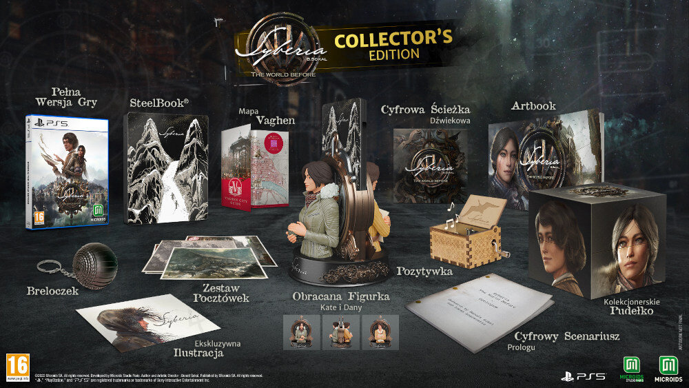 Syberia: The World Before Edycja Dwudziestolecia Gra ZESTAW