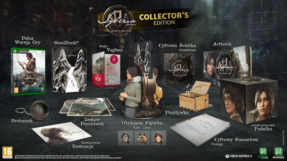 Syberia: The World Before Edycja Dwudziestolecia Gra ZESTAW