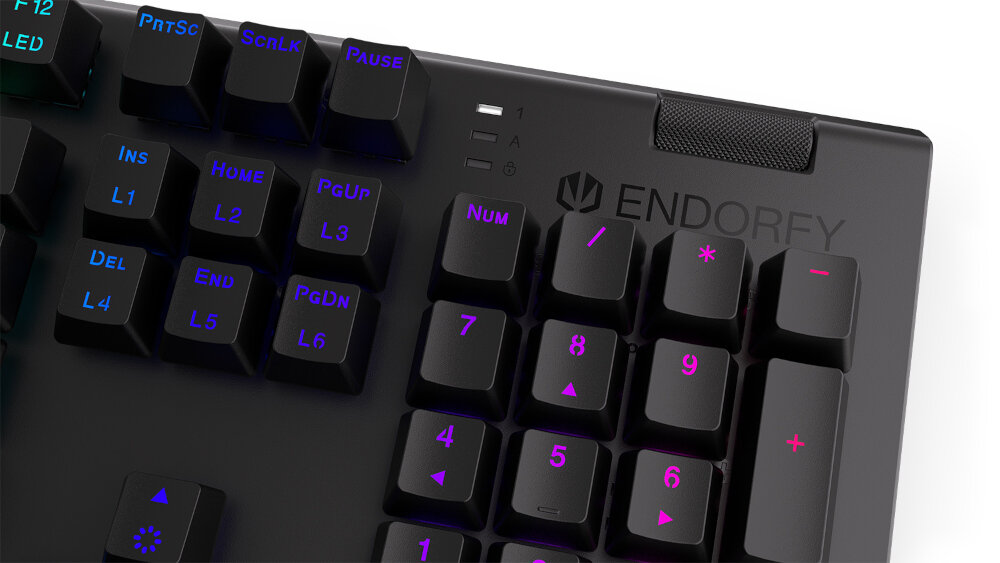 Klawiatura ENDORFY Omnis Kailh RGB kabel USB