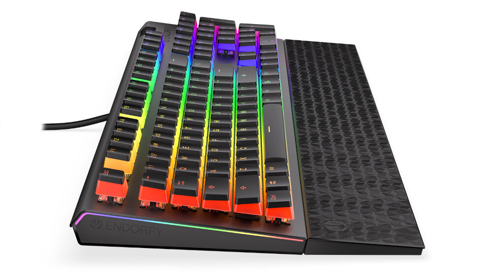 Klawiatura ENDORFY Omnis Pudding Kailh RGB PODŚWIETLENIE PERSONALIZACJA PRZYCISKI