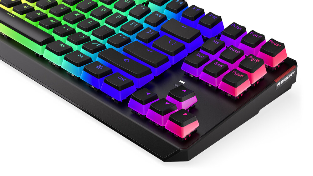 Klawiatura ENDORFY Thock TKL Pudding Kailh RGB kompatybilność