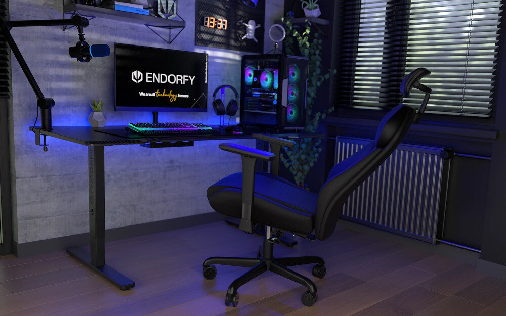 Fotel ENDORFY Meta design komfort plecy oparcie odychalne wysokość fotel wentylacja design wygoda solidność