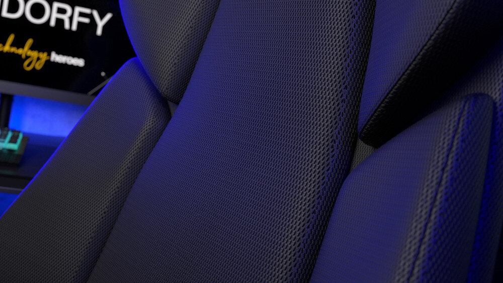 Fotel ENDORFY Meta design komfort plecy oparcie odychalne wysokość fotel wentylacja design wygoda solidność