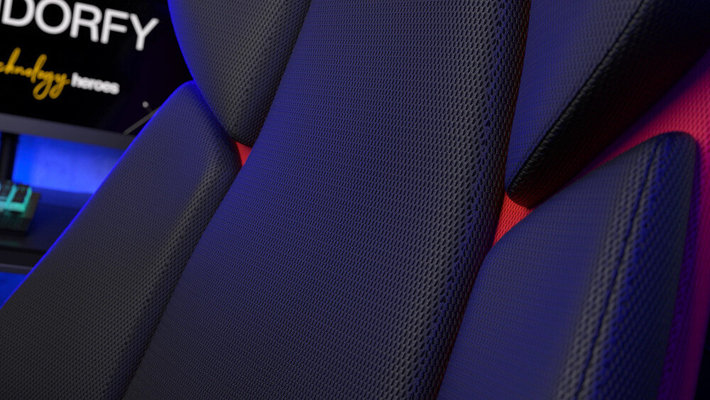 Fotel ENDORFY Meta design komfort plecy oparcie odychalne wysokość fotel wentylacja design wygoda solidność