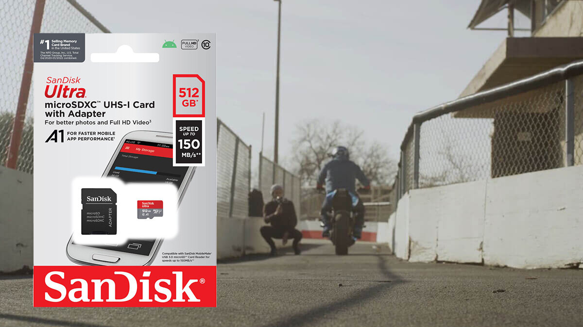 karta sandisk zdjecie lifestyle