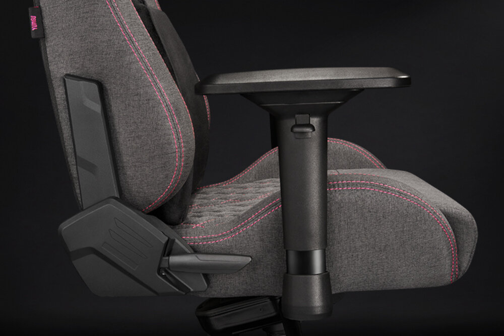 Fotel YUMISU 2049 Komfort wygoda regulacja podłokietniki poduszki sesje wielogodzinne kółka obciążenie mechanizm