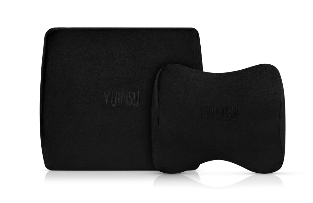 Fotel Yumisu 2050 Czarny tkanina zaglowek