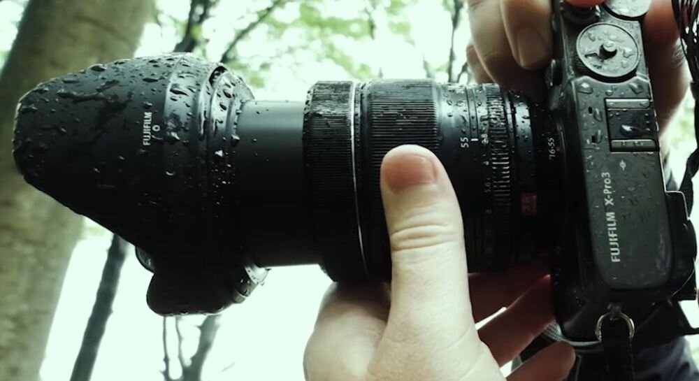 Obiektyw FUJINON XF 16-55mm f-2.8 R WR ogniskowa przysłona ostrość pierścienie optyka soczewki powłoki montaż bagnet światło jasność zoom filtry waga