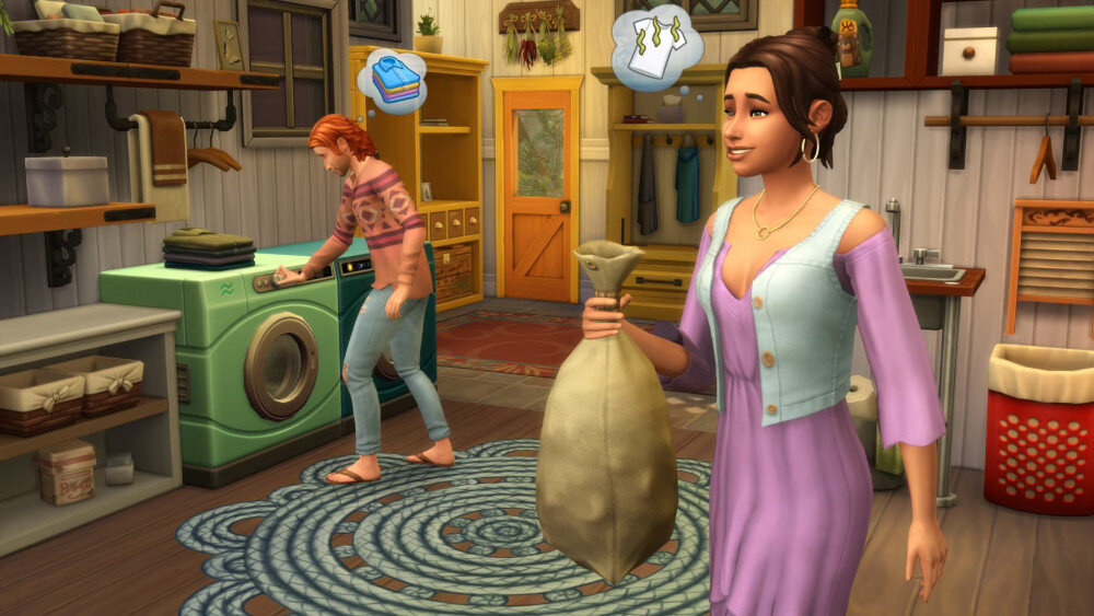 Kod aktywacyjny The Sims 4: Wielkie pranie DLC ubrania pranie czas