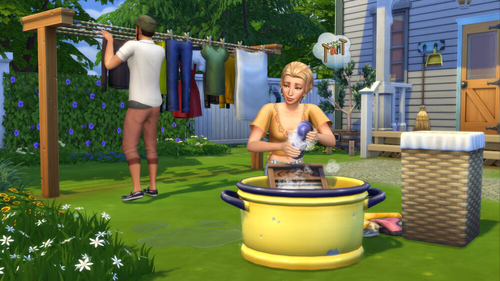 Kod aktywacyjny The Sims 4: Wielkie pranie DLC wielkie pranie styl ubrania