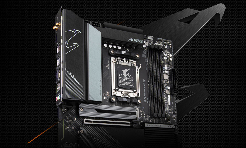 Plyt glowna GIGABYTE X670 Aorus Elite AX zastosowanie najnowszych technologii