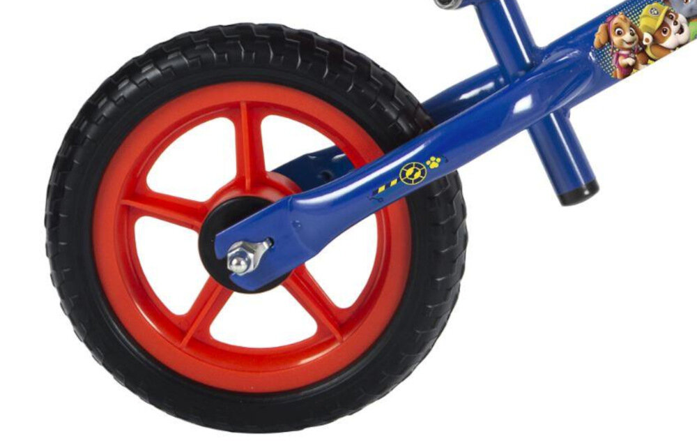 Rowerek biegowy TOIMSA Psi Patrol TOI119 Niebieski szerokie rozstawienie kółek kółka 10-calowe piankowe utrzymywanie równowagi