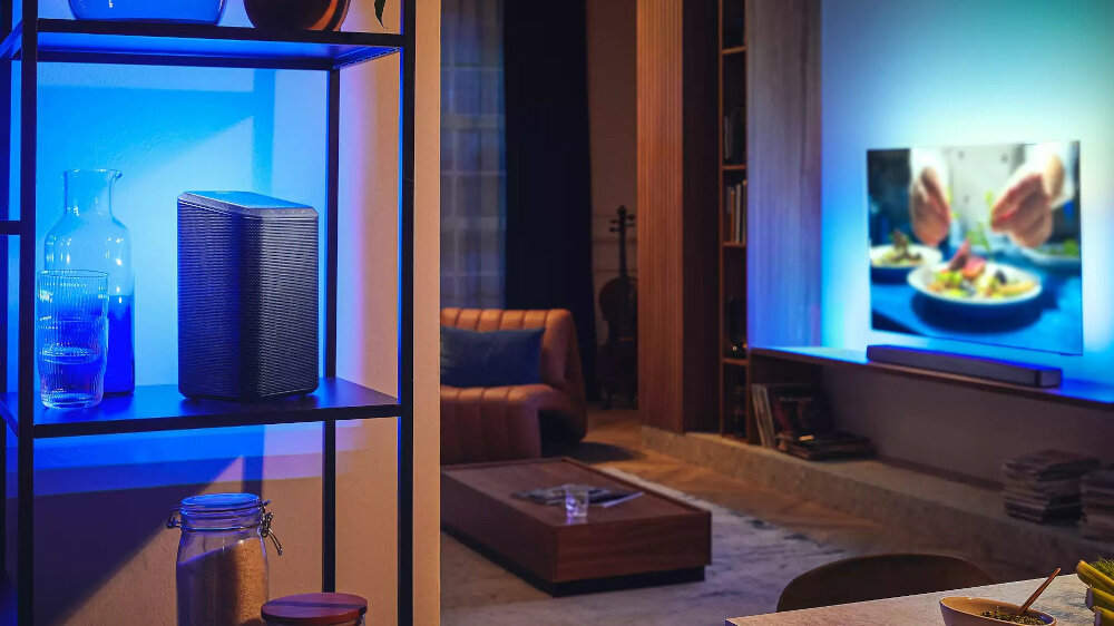 Głośnik mobilny PHILIPS Fidelio TAFS1/10  - łączność