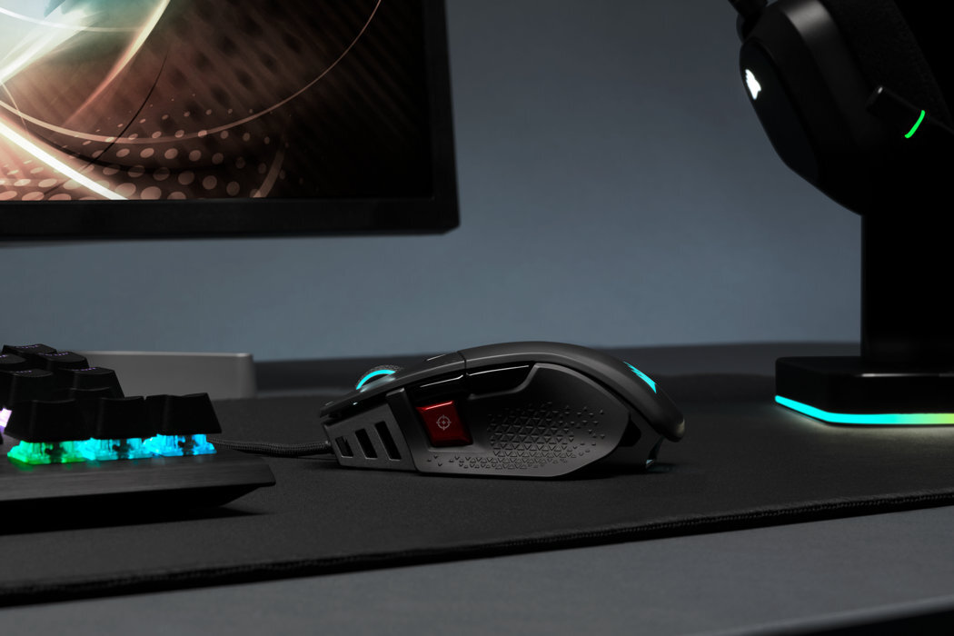 Mysz CORSAIR M65 Ultra RGB Sprawny przekaz sygnalu