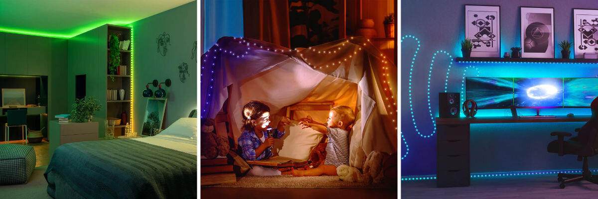 Lampki choinkowe LED TWINKLY Dots 20 m Wi-Fi/Bluetooth Sieciowe ip20 sterowanie