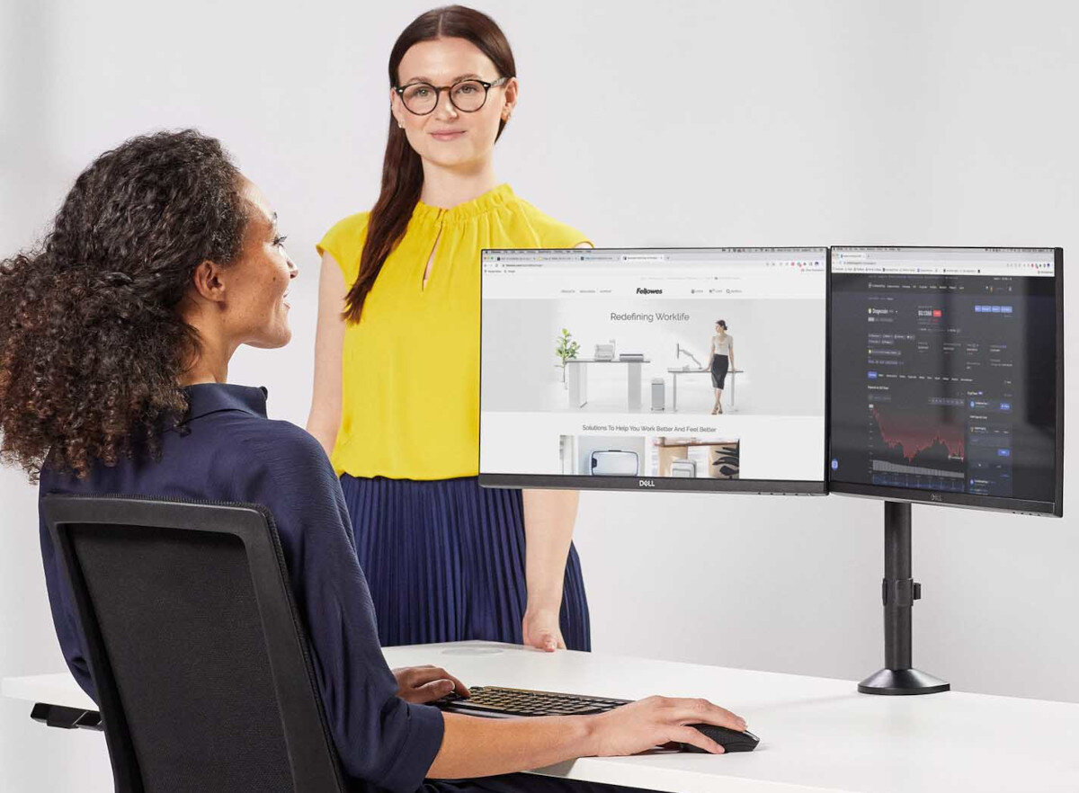 Uchwyt do monitora FELLOWES Reflex 8502601 regulacja położenie