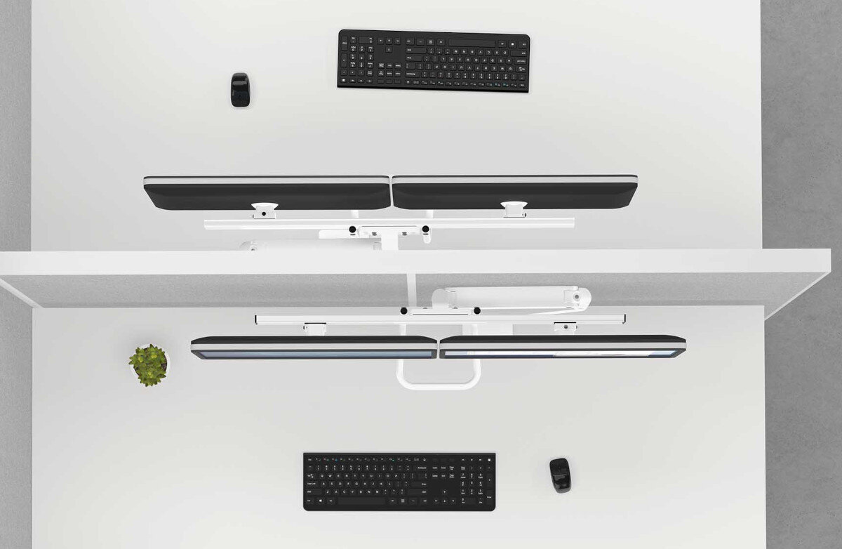 Uchwyt do monitora FELLOWES Eppa 9909401 regulacja położenie konstrukcja
