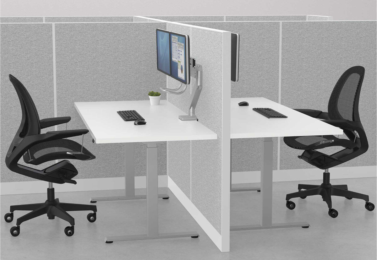 Uchwyt do monitora FELLOWES Eppa 9909201 organizacja kabli