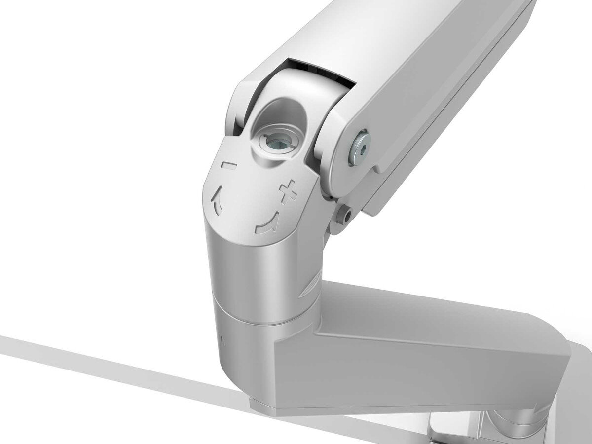 Uchwyt do monitora FELLOWES Eppa 9909201 położenie regulacja ustawienie